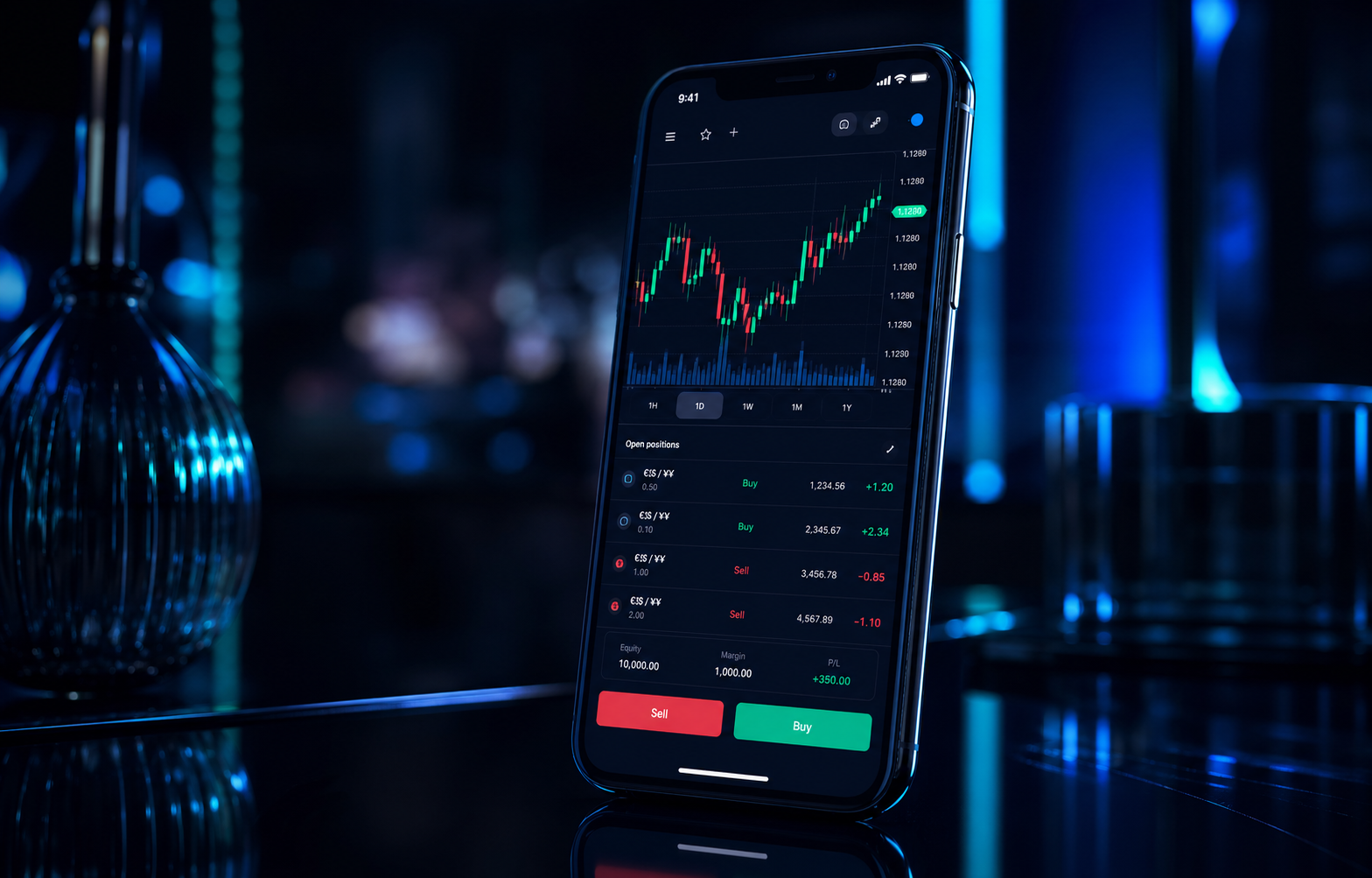 Pangaea Mobile interface